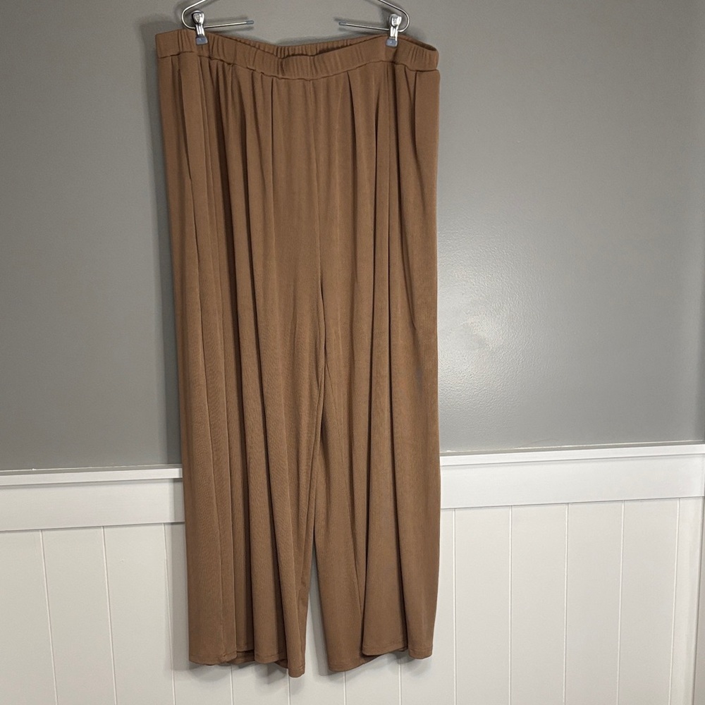 Cider Tan Ribbed Pants
